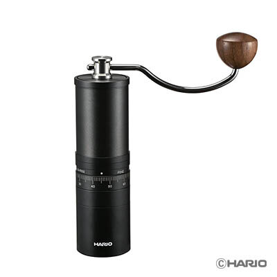 Hario's A$450 Hand Grinder Has a 38 mm Conical Burr and 90 Marked Clicks